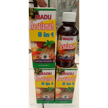 

Madu As salamah "8 in 1 Batuk" Dikemas oleh Cv. Abu Herbal Bogor Indonesia