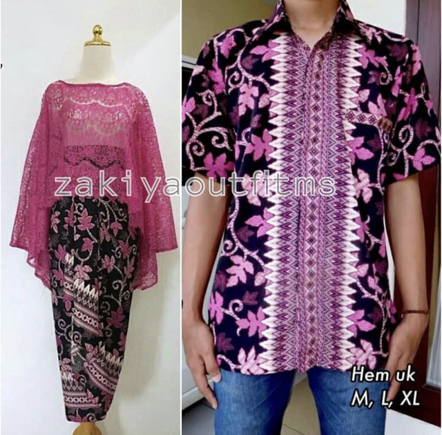 COUPLE CAPE KEBAYA MODERN MURAH COUPLE TUNANGAN