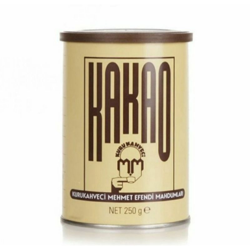 

KAKAO BUBUK KURUKAHVECI MEHMET EFENDI ORIGINAL TURKI | Bubuk Coklat Kakao Powder Turkey Original