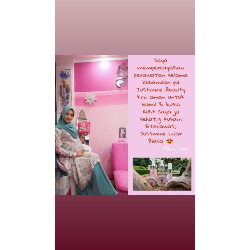 Justmine Beauty Paket Skincare Bpom Glowing Acne Jelly Flek Ringan-5