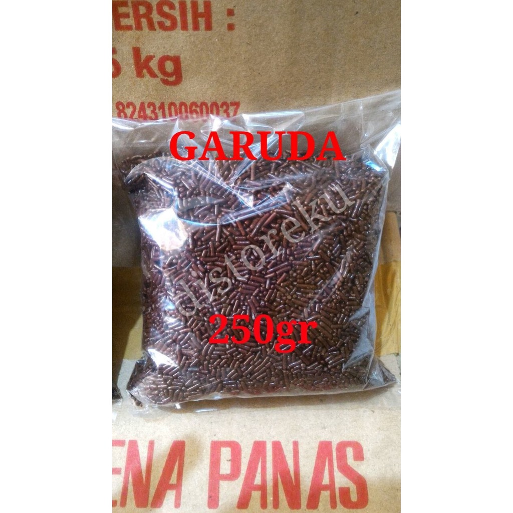 Mesis Chocolate Garuda Lagie Meses Coklat Ceres Coumpond Butir 250gr