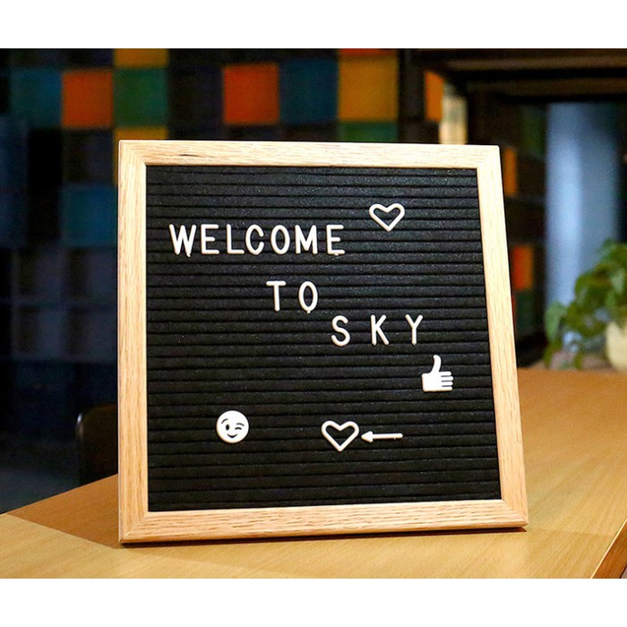 

Changable Felt Letter Board 10’ / DIY Felt Letter Board Unik Best Seller