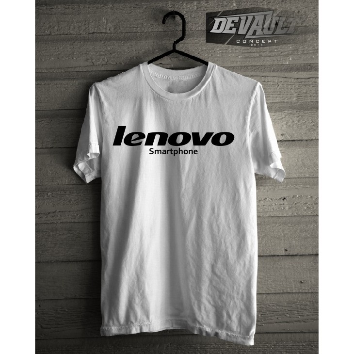 Kaos Lenovo Smartphone Logo keren MAU KAOS