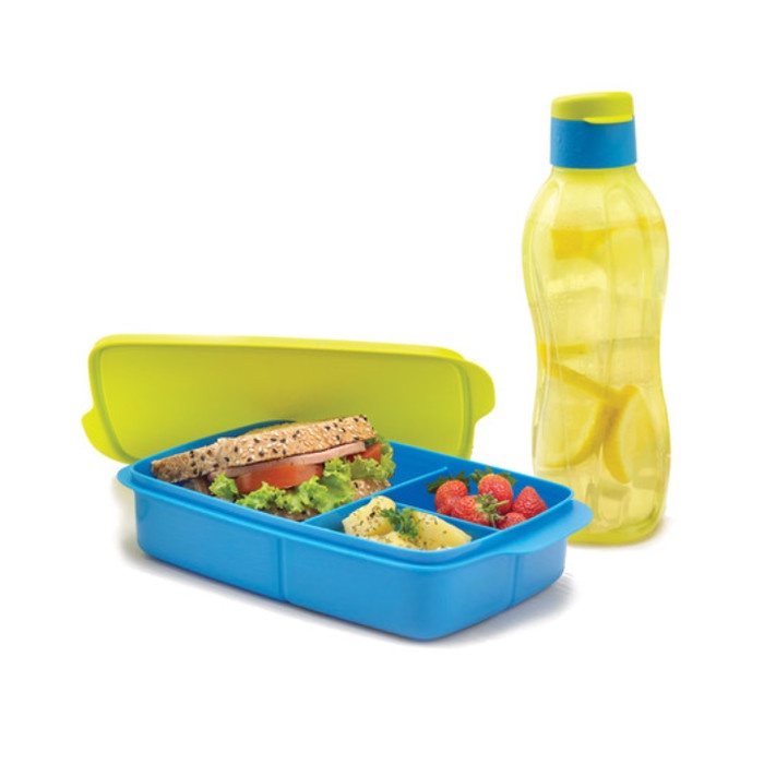 ZASKIA eco men black (1) botol Tupperware 750ml - hijau Botol aja