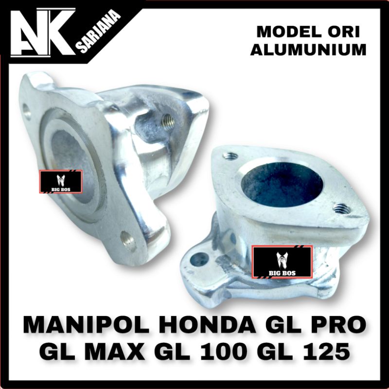 INTAKE MANIPOL HONDA GL MAX GL PRO GL100 GL125 CB100 CB125