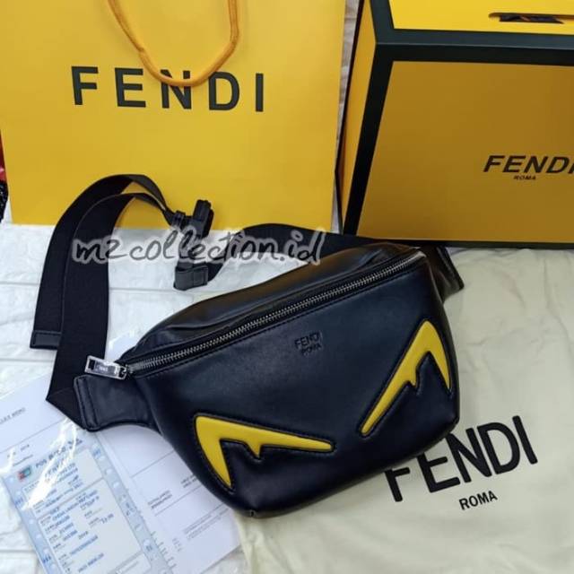 NEW BUMBAG FENDI Diabolic Eyes Belt Bag