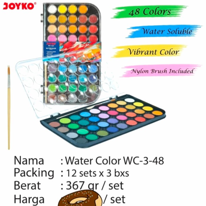 

Water Color JOYKO WC-3-48