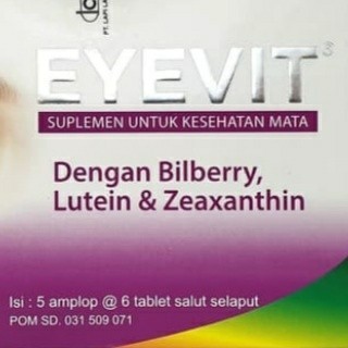 COD eyevit tablet vitamin mata isi 30 - EYEVIT TABLET VITAMIN MATA