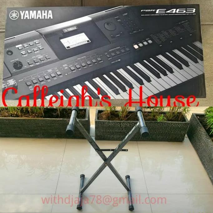 Terlaris  Keyboard Yamaha PSR E463 / PSRE463 / PSR-E463 Original Plus Stand Sale