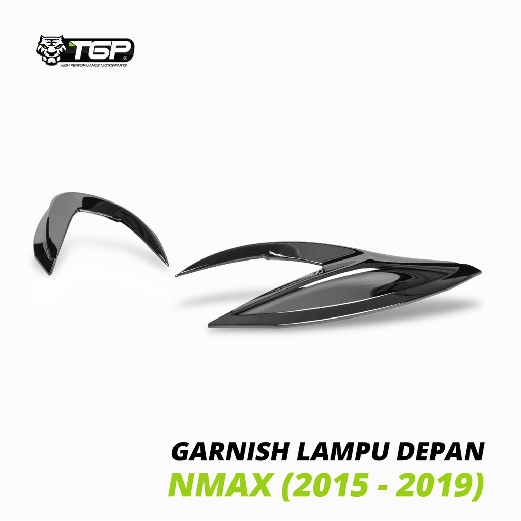 TGP GARNISH LAMPU DEPAN YAMAHA NMAX 2015 - 2019 COVER LIS LIST LAMPU DEPAN