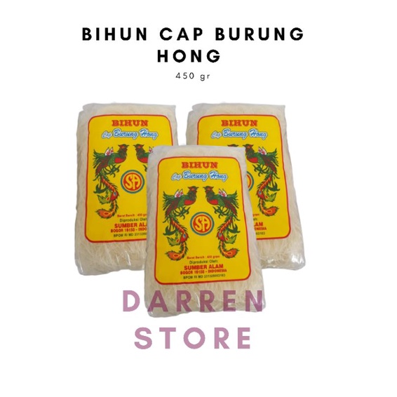 

Bihun Cap Burung Hong 450gr