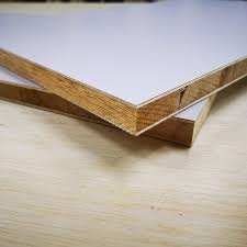 Blockmil / blockboard melaminto 18mm (150x60)cm, triplek putih, blockboard melamin, plywood putih