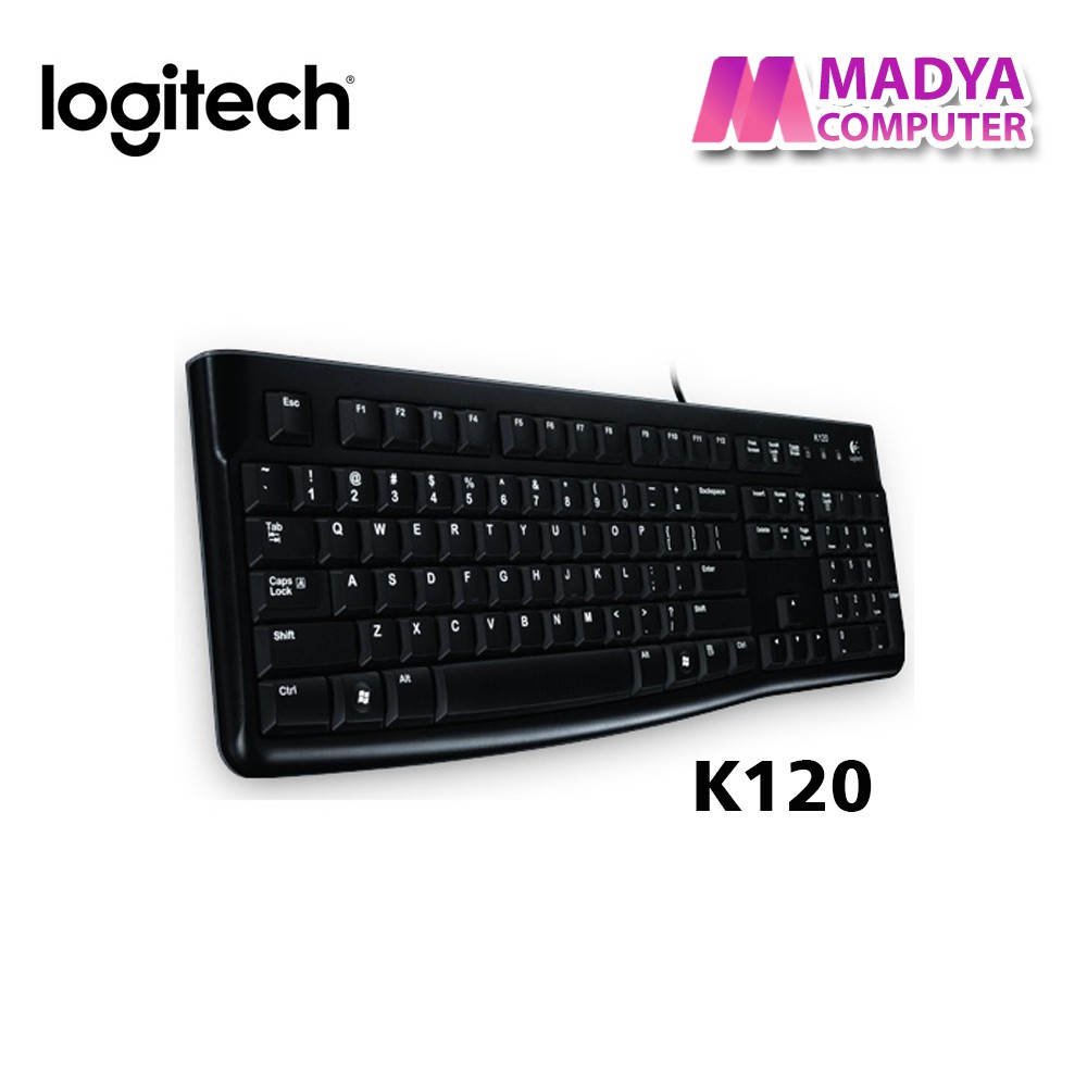Keyboard Logitech K120 - Keyboard Kabel USB