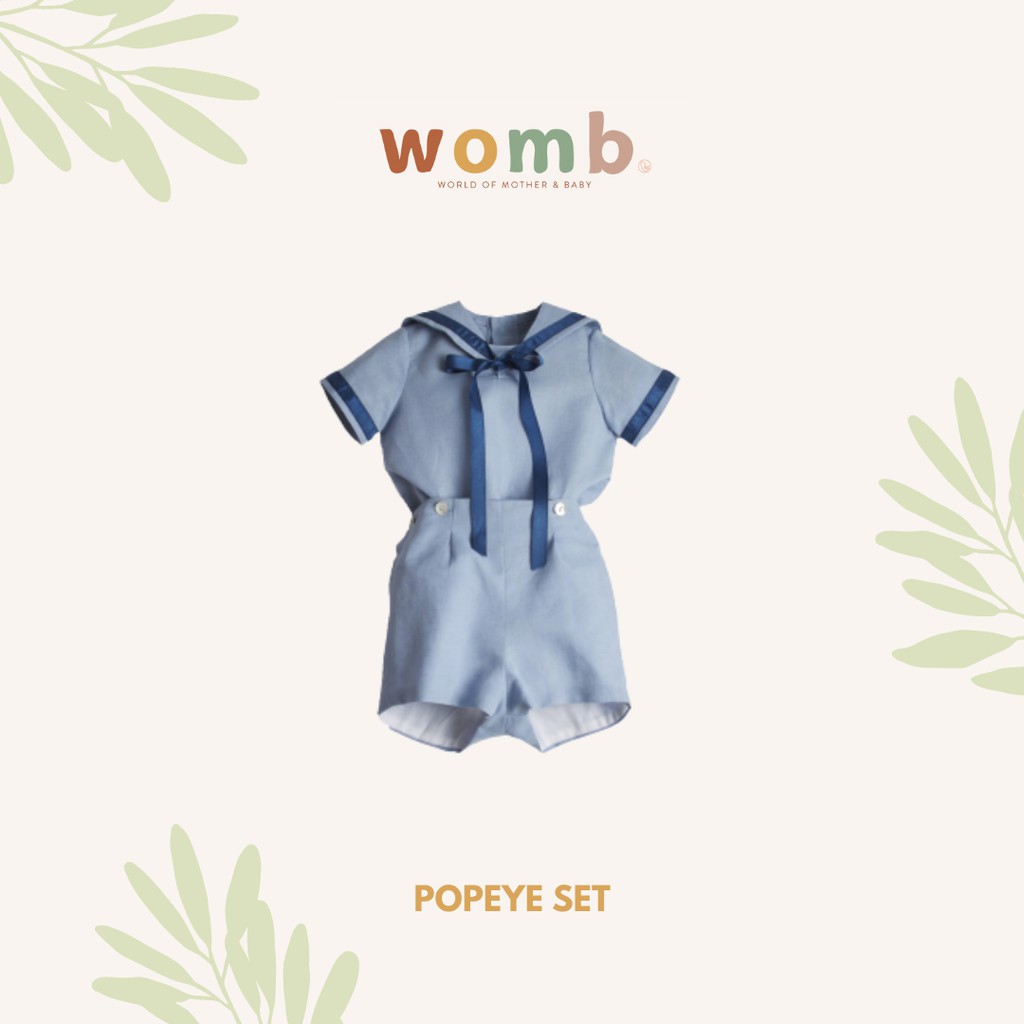 POPEYE SET BABY BOY KIDS /  SETELAN ANAK BAYI LAKI-LAKI