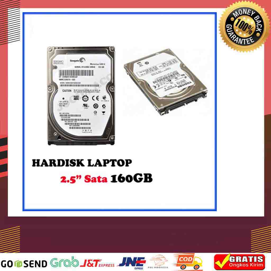 

HARDISK LAPTOP INTERNAL 2.5” SATA KONDISI NORMAL MURAH 160 GB