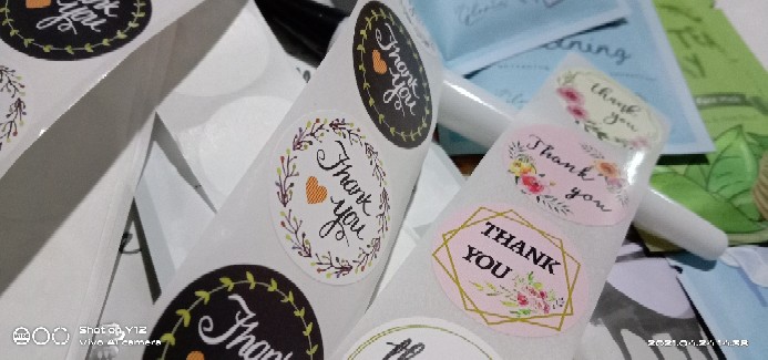 ( 10 Pieces ) (part 7)stikerulangtahun/stikerhappybirthday/stikerucapan/stikersegel/stikersegelmotif