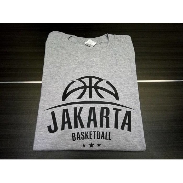 Kaos Tshirt Baju Combed 30S Distro Jakarta Indo Basketball Basket