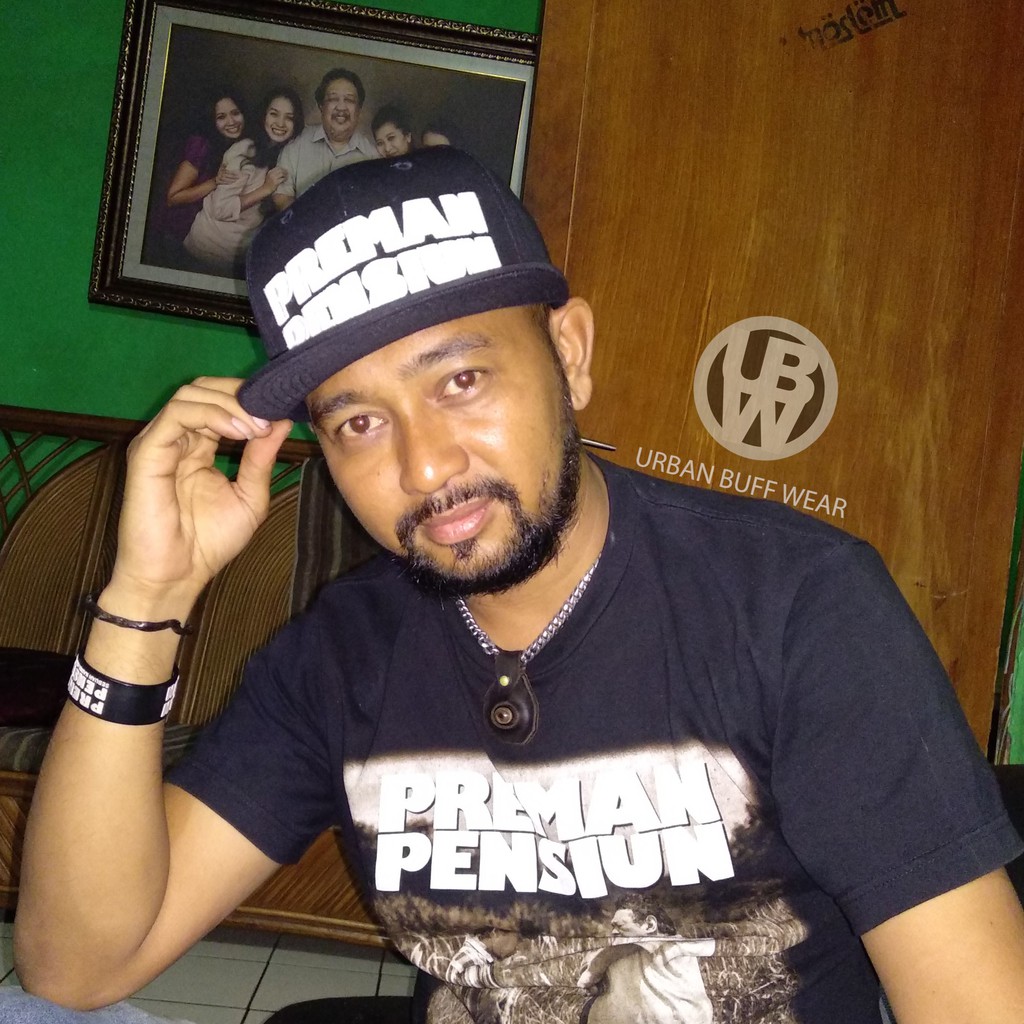 TOPI PREMAN PENSIUN (MODEL SNAPBACK) 100% ORIGINAL MERCHANDISE