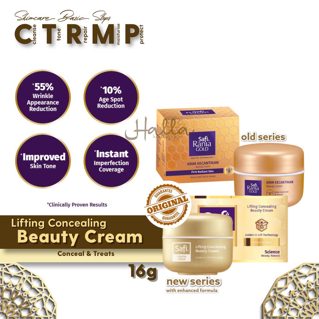 SAFI Malaysia | Safi Rania Gold Beauty Cream (Krim Kecantikan) 16 gram