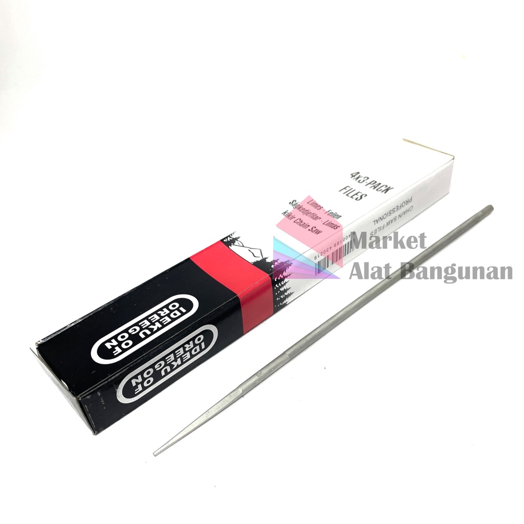 Kikir Chainsaw 3/16" 4.8 mm Per 1 Buah / Kikir Bulat Senso 3/16 Inci 4,8 mm 4,8mm