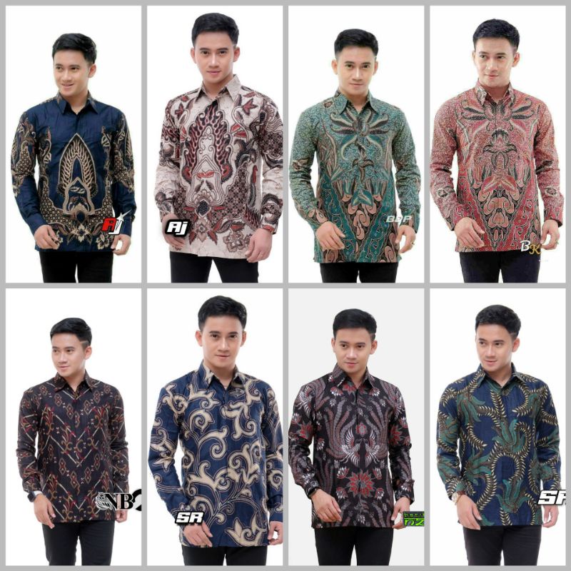 KEMEJA BATIK PANJANG NEW READY BAJU PRIA