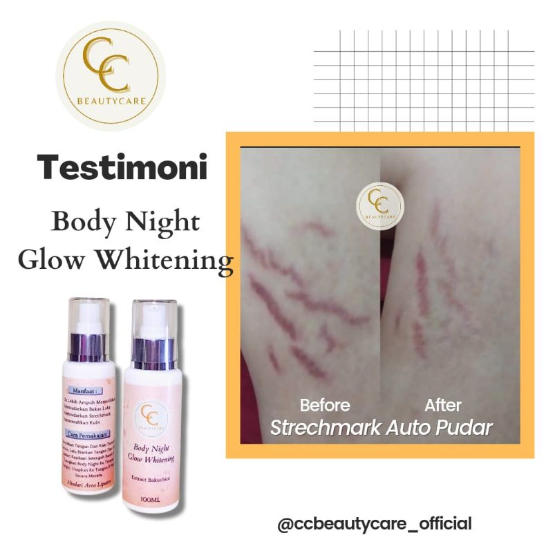 CC BEAUTYCARE Paket Body Glow Whitening Pemutih Badan