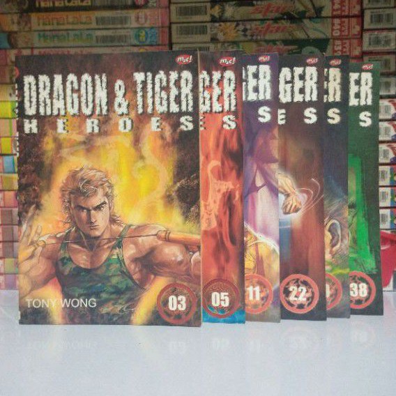 Komik Orginal DRAGON & TIGER Tony Wong