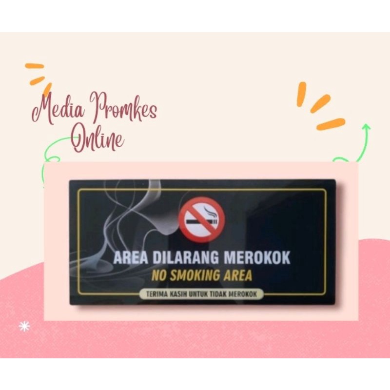 

Stiker Dilarang Merokok di Area Ini