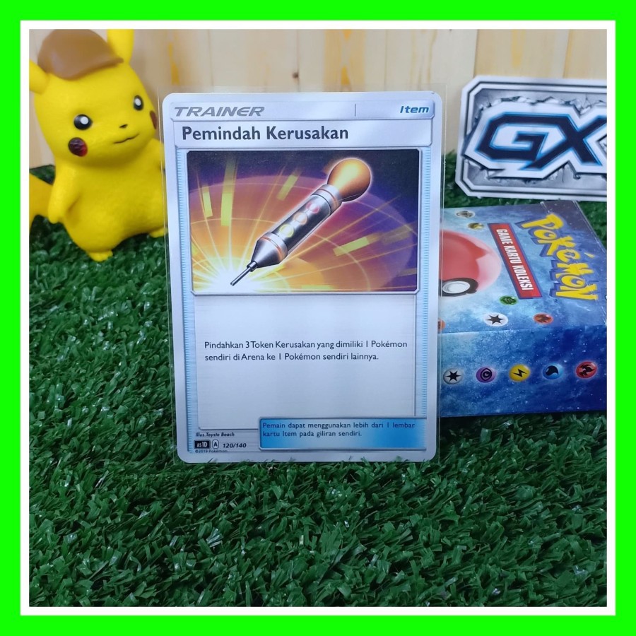 Kartu Pokemon TCG Matahari dan Bulan Pemindah Kerusakan