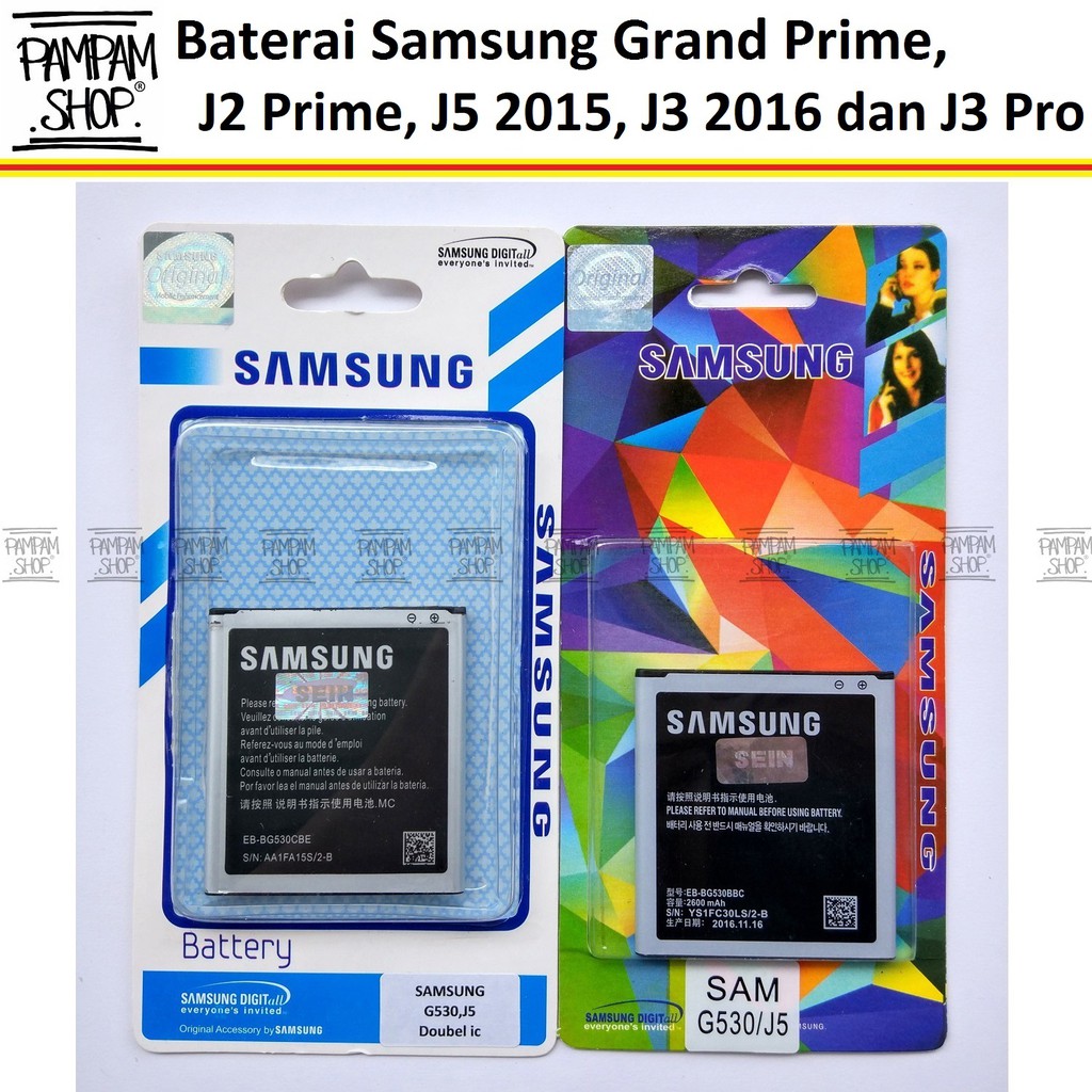 Baterai Samsung Galaxy J2 J3 Pro 2018 J250F J330 J250 Original OEM Batre Battery Batrai HP SEIN Handphone