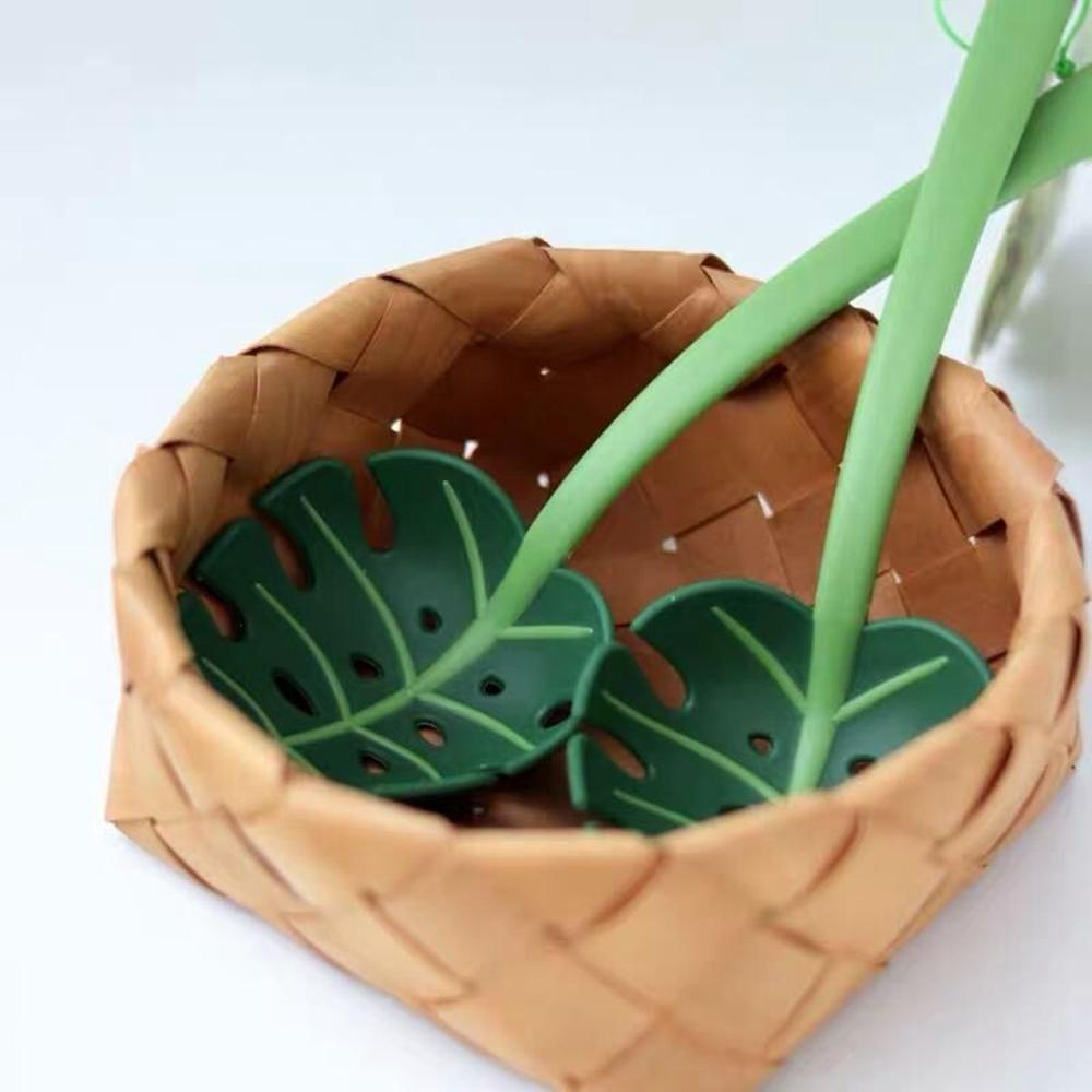 [Elegan] Sendok Mie Kreatif Gagang Panjang Home Colander