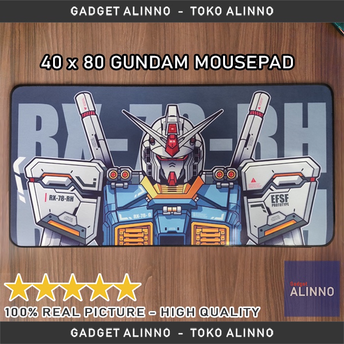 Mousepad Gundam RX-78-RH Mousepad 40 x 80 Gundam RX - 78