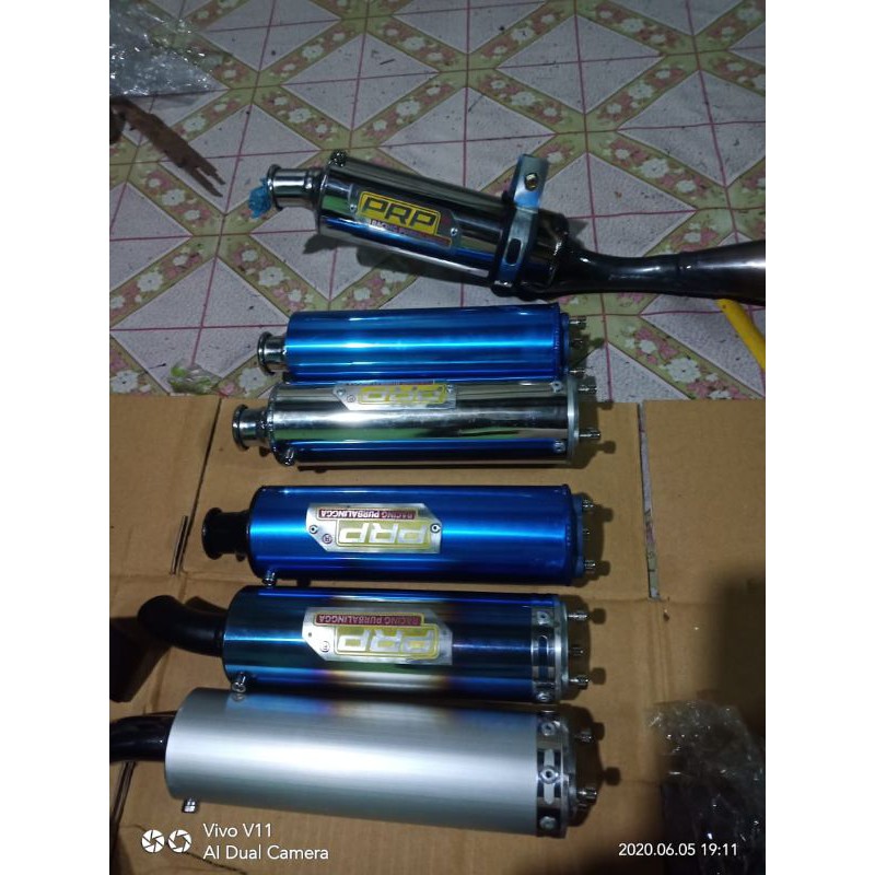 SILENCER KNALPOT VESPA PRP RACING,