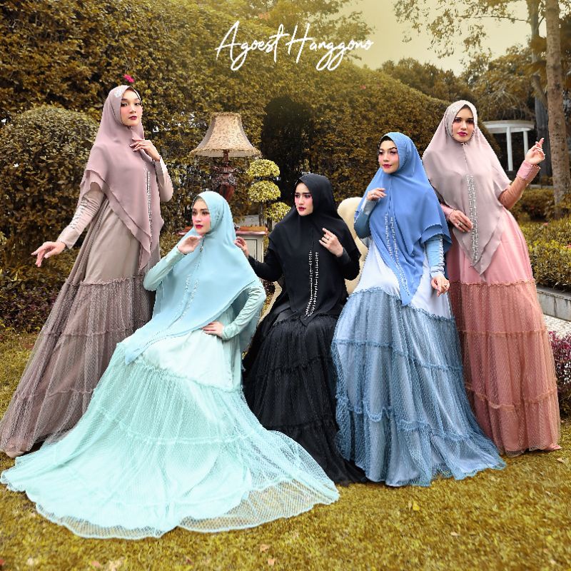 MIRANDA syari elegan edisi pesta by Agoest Hanggono original harga reseller