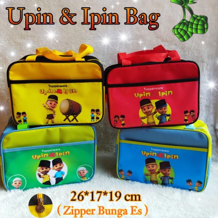 Gns31au22p ▪ Tas Frozen ELSA  Tupperware ( Zipper Bunga Es ) / Tas Forever Sister FROZEN Tupperware 