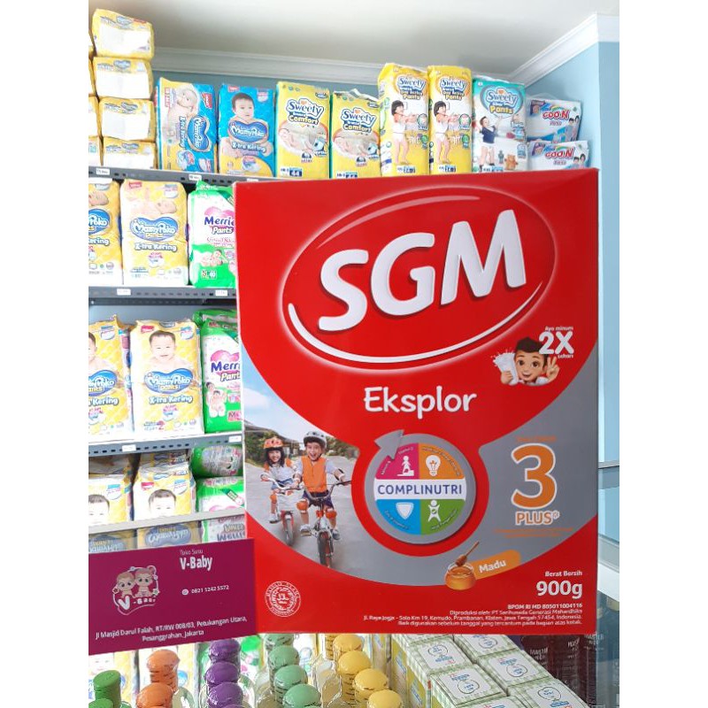 

SGM 3 Plus Madu 900gr