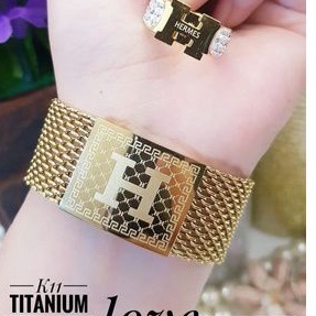 TiTanium set perhiasan wanita AG05