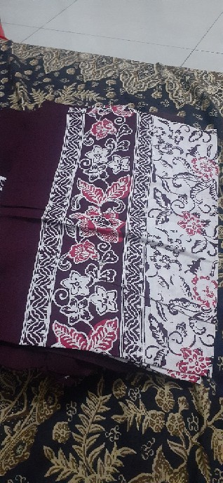 Sprei Batik Solo Murah Cap Cuwiri Ungu