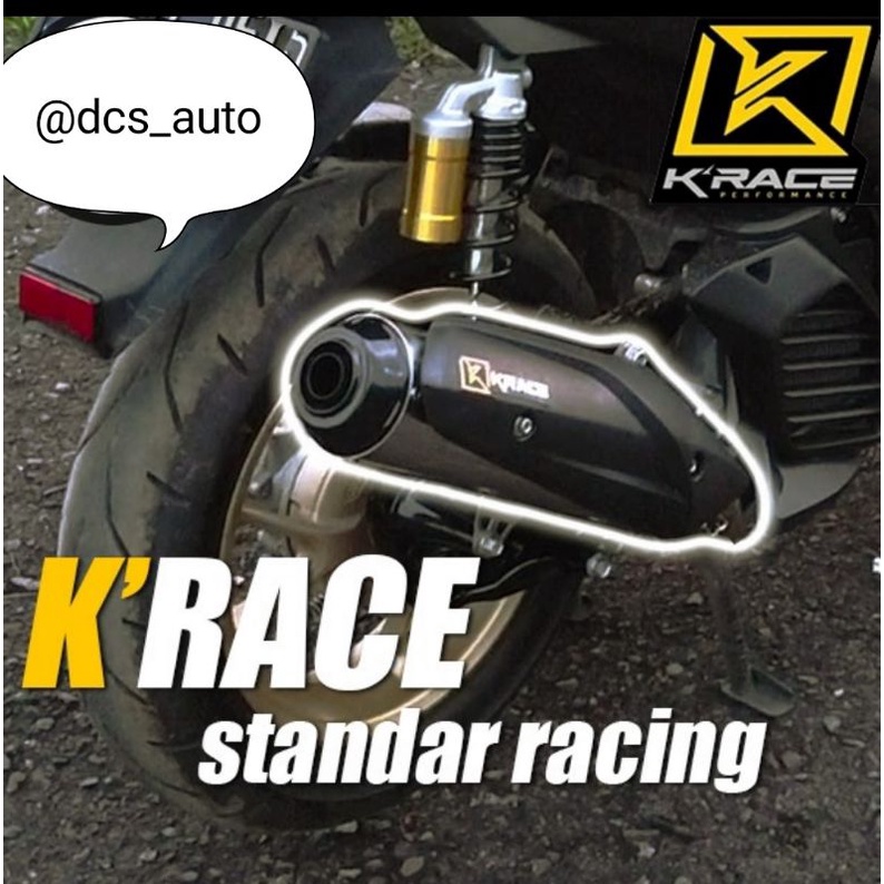 Knalpot KRACE STANDAR RACING All New aerox