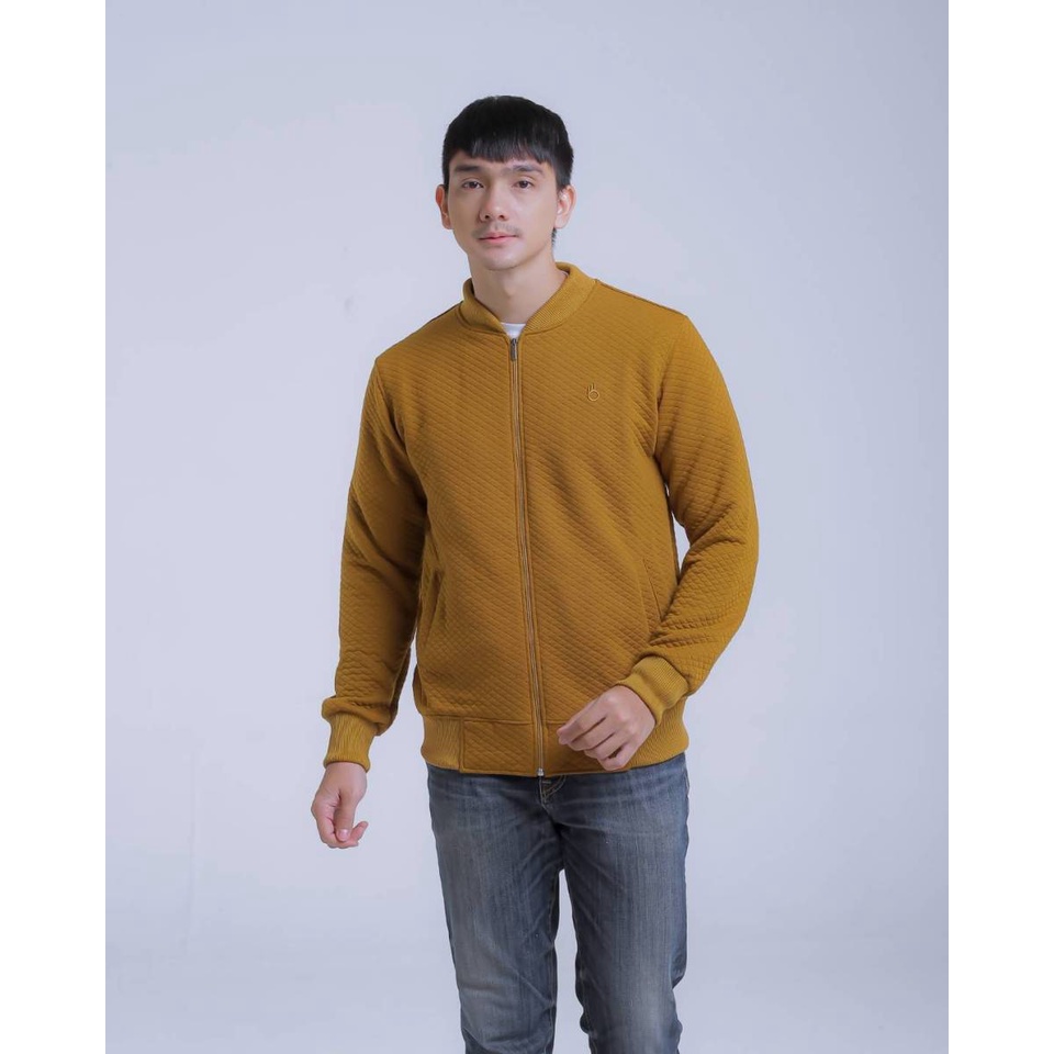 Jaket Sweater COMFY Bomber Polos Unisex