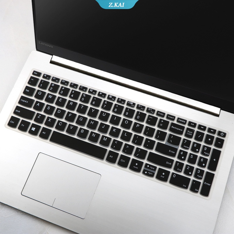 Skin Silikon Pelindung Keyboard Laptop Lenovo IdeaPad320 C 330 C V330 15.6 &quot;Tahan Air Dan Debu (ZK)