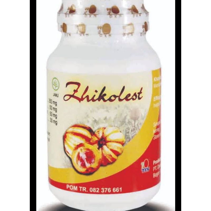 OBAT HERBAL KOLESTROL ZHIKOLEST DXN HERBAL