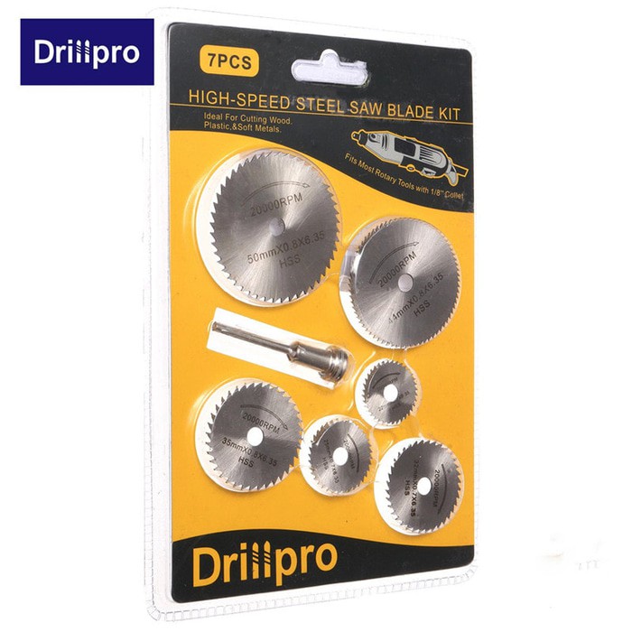 Mata Gergaji Potong HSS Mini Rotary Dremel Tuner Grinder Bor