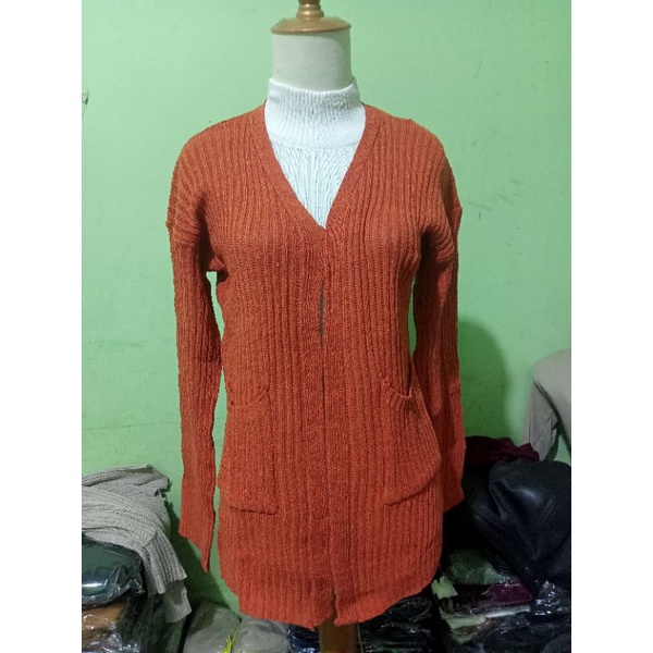 Cardigan Long Belle Ukuran Remaja