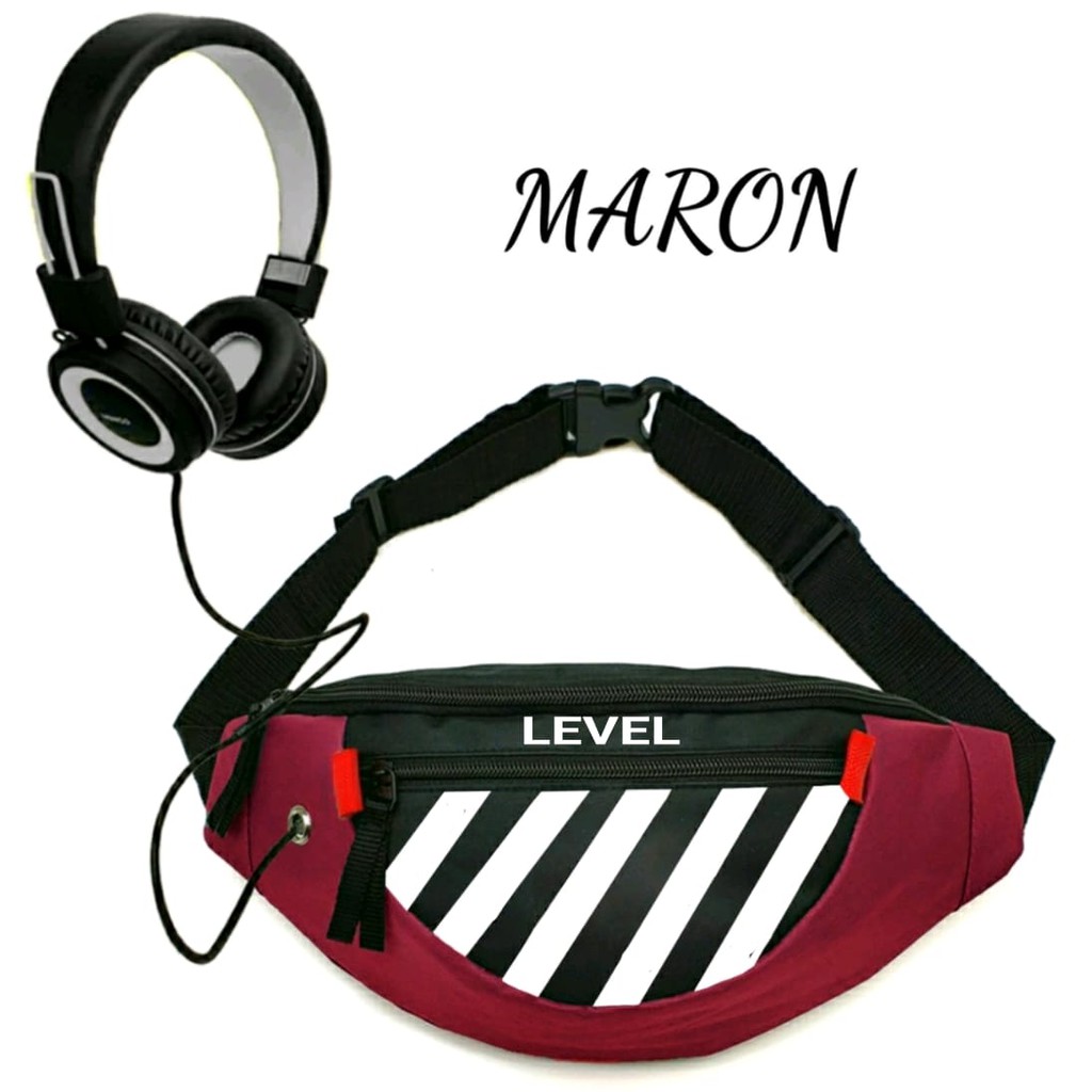 TAS LEVEL WAISTBAG URBAN FASHION NEW NORMAL