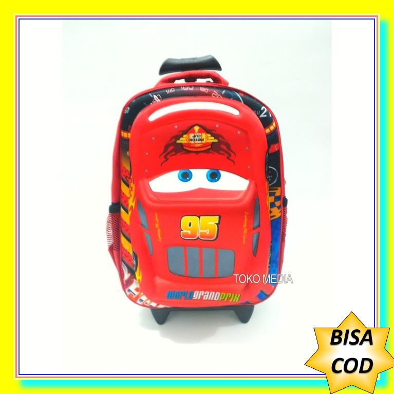 Tas Troli Anak Tk ,Sd , Tas Troli Anak Perempuan Sd,Tas Trolly Pr ZP869  / Trolley Sekolah Uk. Sd