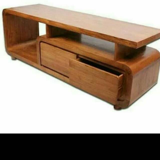 Bufet tv.cabinet .bufet pendek kayu jati tpk 150 cm murah promo