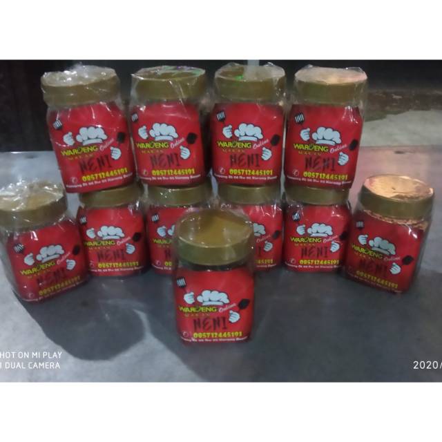 

Sambal teri asam manis