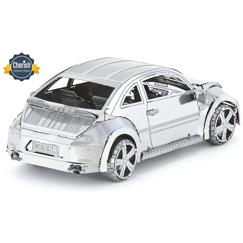 Metal Puzzle 3D VW Beetle Miniature - Miniatur Mobil VW MB-114