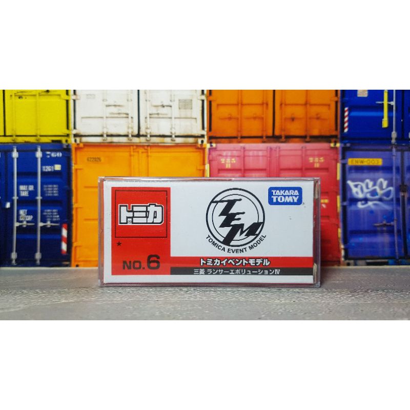 Tomica Event Model Mitsubishi Lancer Evo IV (No. 6)